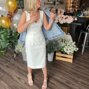Dress The Population Nicole MIDI Dress.